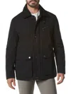 Andrew Marc Men's Axial Padded Field Jacket In Black