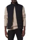 ANDREW MARC MEN'S GARRICK MOCKNECK QUILTED VEST