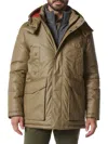 Andrew Marc Men's Marc New York Oxley Faux Wool Quilted Bob Jacket In Birch