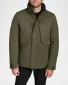 Andrew Marc Coober Jacket In Olive
