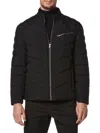 Andrew Marc Winslow Quilted Jacket In Black