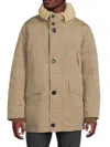 Andrew Marc Men's Wittstock Stand Collar Parka In Neutral