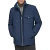 Andrew Marc Amberg Water Resistant Jacket In Blue