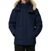 Andrew Marc Mens Quilted Polyester Parka Coat