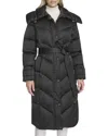 Andrew Marc Palmer Belter Puffer Coat In Black