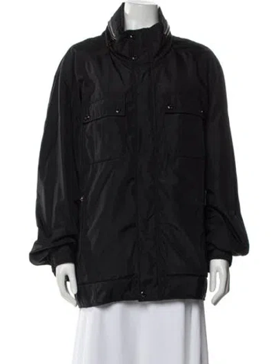 Pre-owned Andrew Marc Parka In Black