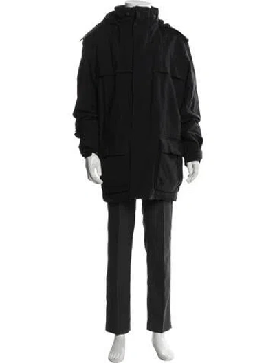 Pre-owned Andrew Marc Parka In Black