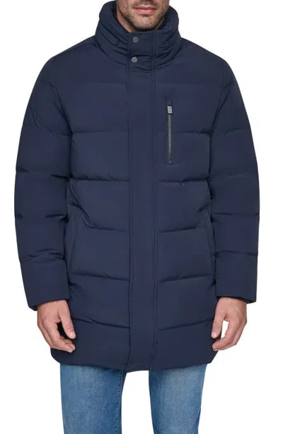 Andrew Marc Parka With Removable Bib In Ink