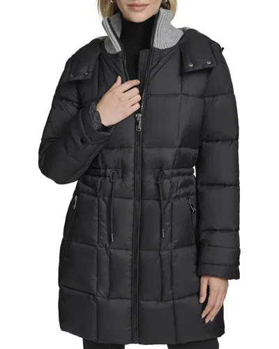 Andrew Marc Peyton Coat In Black