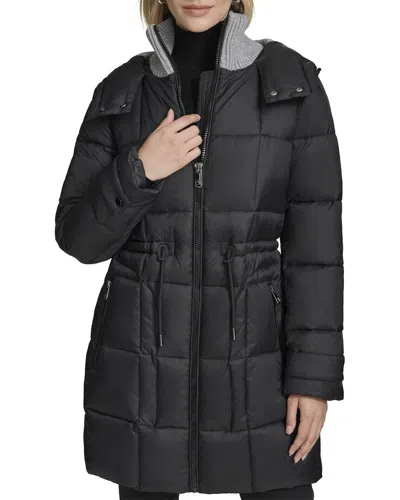Andrew Marc Peyton Coat In Black