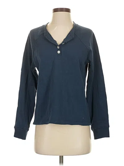 Pre-owned Andrew Marc Pullover Sweater In Blue