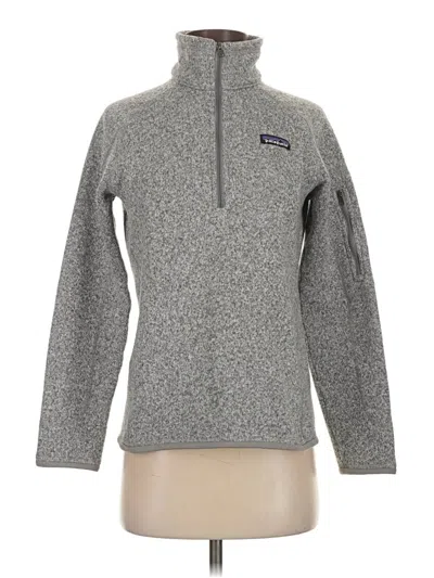 Pre-owned Andrew Marc Pullover Sweater In Gray