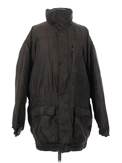 Pre-owned Andrew Marc Raincoat In Brown