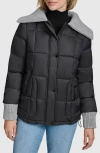 Andrew Marc Riley Coat In Black