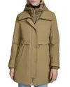 Andrew Marc Ryder Hooded Bib Inset Parka