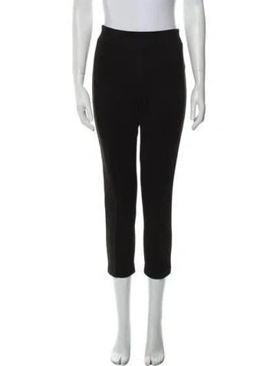 Pre-owned Andrew Marc Skinny Leg Pants In Black