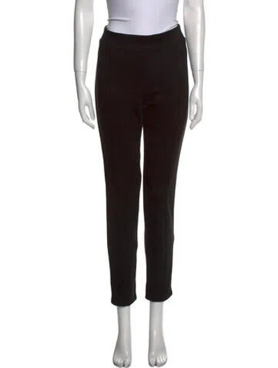 Pre-owned Andrew Marc Skinny Leg Pants In Black