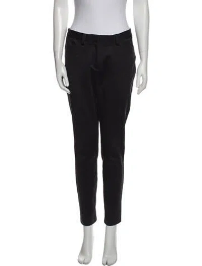 Pre-owned Andrew Marc Skinny Leg Pants In Gray