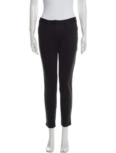 Pre-owned Andrew Marc Skinny Leg Pants In Gray