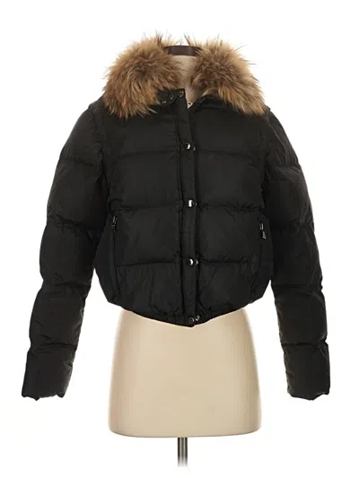 Pre-owned Andrew Marc Snow Jacket In Black