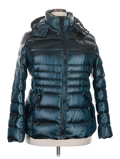 Pre-owned Andrew Marc Snow Jacket In Blue