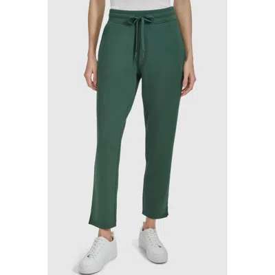 Andrew Marc Sport Lightweight Scuba Ankle Pants In Hunter Green