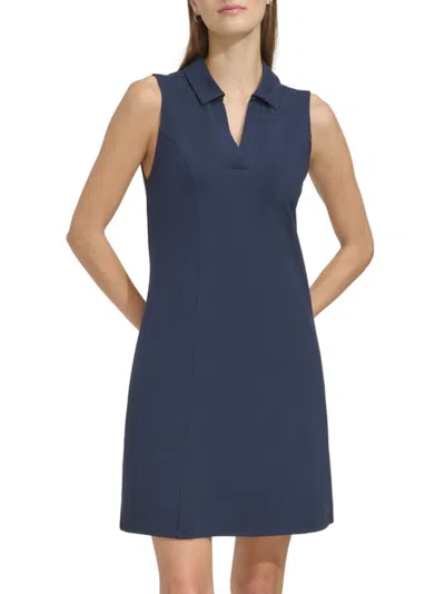 Andrew Marc Sport Women's Jersey Mini Tennis Dress