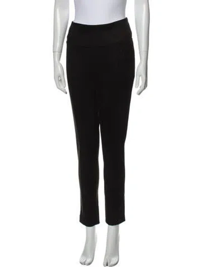 Pre-owned Andrew Marc Straight Leg Pants In Brown