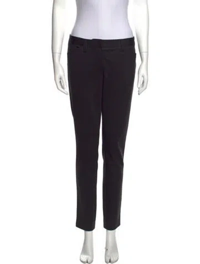 Pre-owned Andrew Marc Straight Leg Pants In Gray