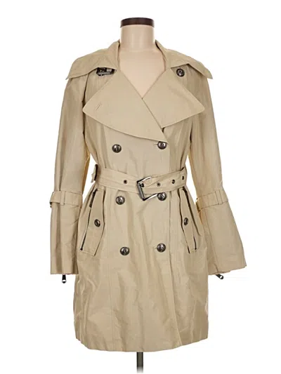 Pre-owned Andrew Marc Trenchcoat In Brown
