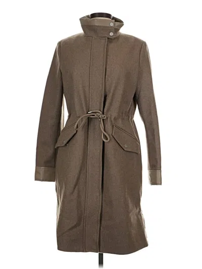 Pre-owned Andrew Marc Trenchcoat In Brown
