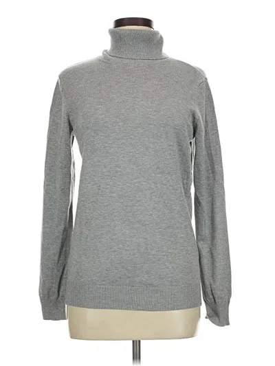 Pre-owned Andrew Marc Turtleneck Sweater In Gray
