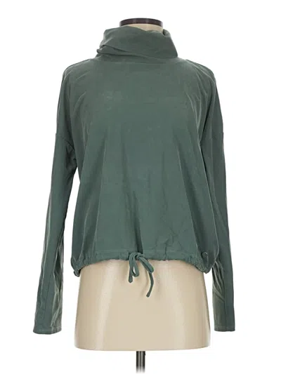 Pre-owned Andrew Marc Turtleneck Sweater In Green