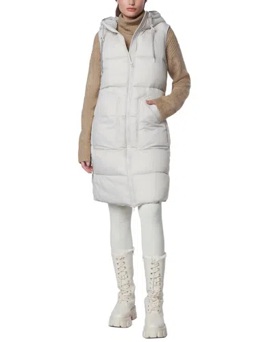 Andrew Marc Two Tone Packables Jacket In White