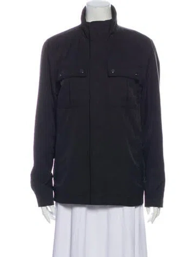 Pre-owned Andrew Marc Utility Jacket In Black