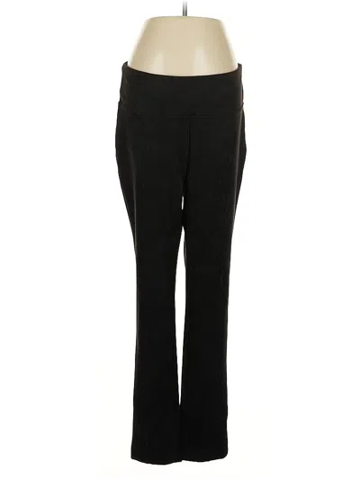 Pre-owned Andrew Marc Velour Pants In Black