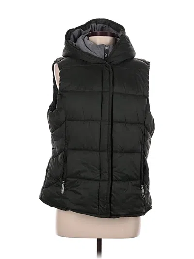 Pre-owned Andrew Marc Vest In Black