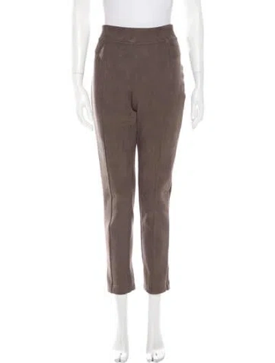 Pre-owned Andrew Marc Wide Leg Pants In Neutral