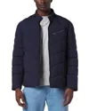 Andrew Marc Winslow Quilted Jacket In Navy