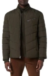 Andrew Marc Winslow Quilted Jacket In Juniper