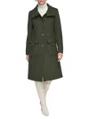 Andrew Marc Women's Almedia Wool Blend Trench Coat In Rosemary