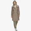 Andrew Marc Women's Chesme Wool Blend Anorak Coat In Brown