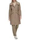Andrew Marc Women's Chesme Wool Blend Anorak Coat In Mushroom