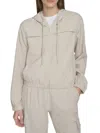 Andrew Marc Women's Commuter Hooded Zip Jacket