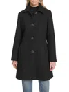 Andrew Marc Emmeline Wool Blend Coat In Multi