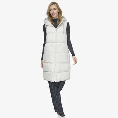 ANDREW MARC WOMEN'S KERR HORIZONTAL RAIL QUILTED MATTE SHELL PUFFER VEST