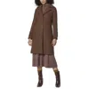 Andrew Marc Women's Regine Soft Wool Boucle Coat In Brown