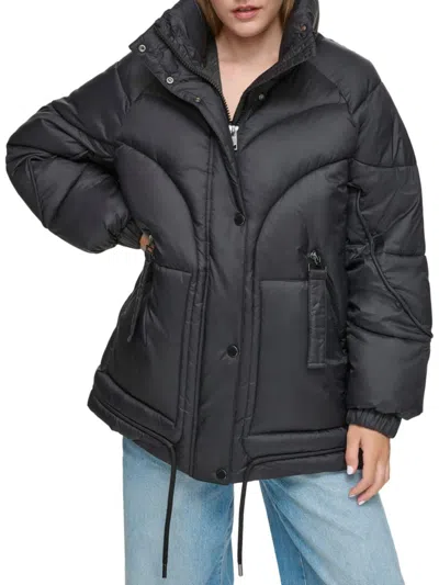 Andrew Marc Women's Strehla Oversized Puffer Jacket In Black