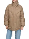 Andrew Marc Women's Strehla Oversized Puffer Jacket In Mushroom