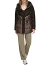 Andrew Marc Varna Coat In Chocolate